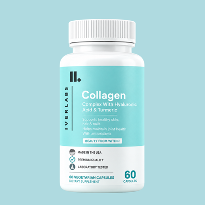 Collagen Complex with Hyaluronic Acid & Turmeric – 60 Capsules
